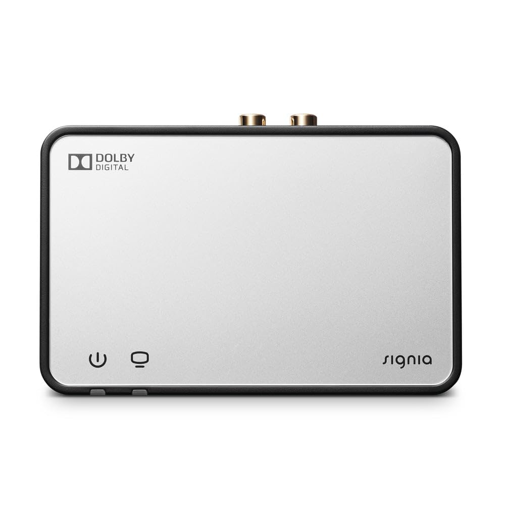 Signia Streamline TV - Wireless Audio Transmitter for TV, Automatic Pairing, Compatible with Signia Pure, Motion, Insio, Styletto Hearing Aids
