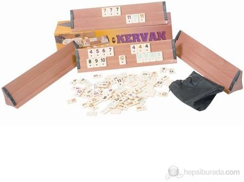 Star VIP Board Games Pomp Rummikub Rummy Tile Wooden (Large)