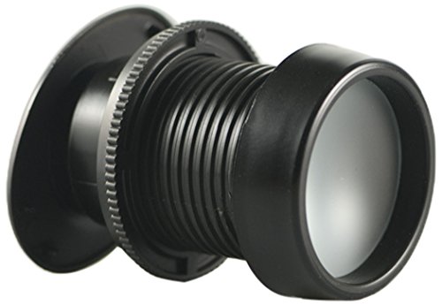 Giant screen wide angle black door viewer scope peephol…