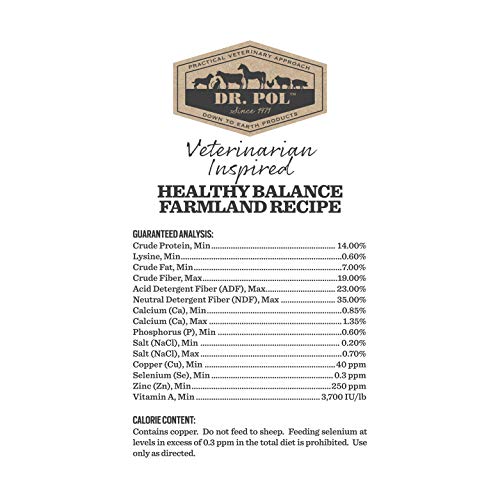 Dr. Pol's Healthy Balance Farmland Recipe Horse Feed (40 lb) - Thumbnail 2
