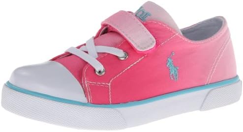 Polo Ralph Lauren Kids Carson EZ Hot Pink Ombre CVS Fashion Sneaker (Toddler)