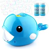 Betheaces Bubble Machine - Automatic Whale Bubble Maker Over 2000 Bubbles Per Minute Bubble Blower Toy for Kids Boys Girls Age of 4,5,6,7,8-16 Easy to Use of Indoor, Outdoor, Party, Wedding