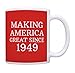 ThisWear 70th Birthday Gifts For All Making America Great Since 1955 Birthday 11oz Ceramic 11oz 11oz Ceramic Coffee Mug with Handle