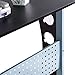 Black New Wood L-Shape Corner Computer Desk PC Table Workstation Home Office