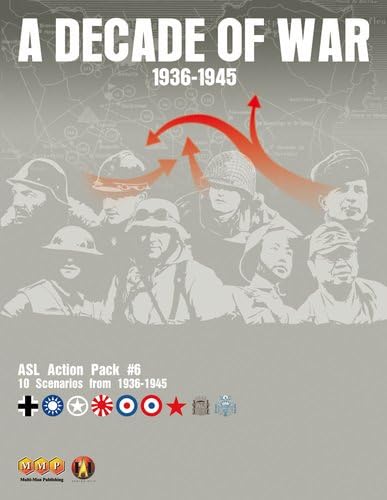 Multi Man Publishing Advanced Squad Leader: A Decade of War - Action Pack #6 (ASL)