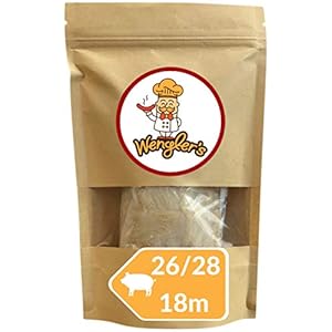 Wengler’s Schweinedarm 18 Meter – 1A Metzgerqualität – brühfest, räucherfähig (26/28 18m)