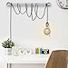Edison 1-Light Plug-In Mini Pendant, Bronze, Matte Finish, Designer Black Fabric Cord, Pull Chain On/Off Switch,65446