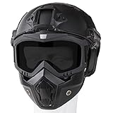 VPZenar Airsoft Helmet and Mask, Airsoft Helmet