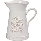Precious Moments 173410 Ceramic Kitchen Utensil Holder Or Pitcher, One Size