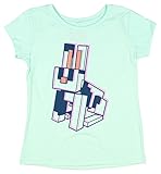Minecraft Rabbit Girls Short Sleeve Graphic T-Shirt