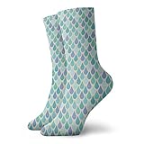Teal Funny Compression Socks Women and Men,Colorful