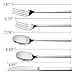 Doryh 80 Pieces Stainless Steel Flatware Set Service for 16