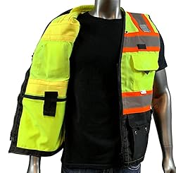 REXZUS Vero1992 (C) Vest Mens Class 2 Black Series