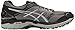 ASICS Men's GT-2000 5 Trail Runner, Carbon/Mid Grey/Green Gecko, 10.5 M US