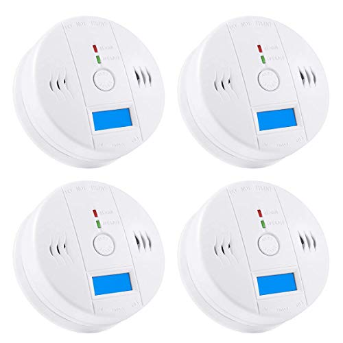 Carbon Monoxide CO Alarm Detector, CUZMAK Digital Display Carbon