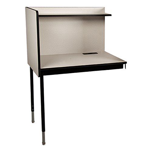 Learniture LNT-TIR1033-SO Adjustable-Height Study Carrel, Adder Unit, 47-53