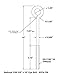 National Hardware N347-708 2160BC Eye Bolt in Zinc plated 5/8