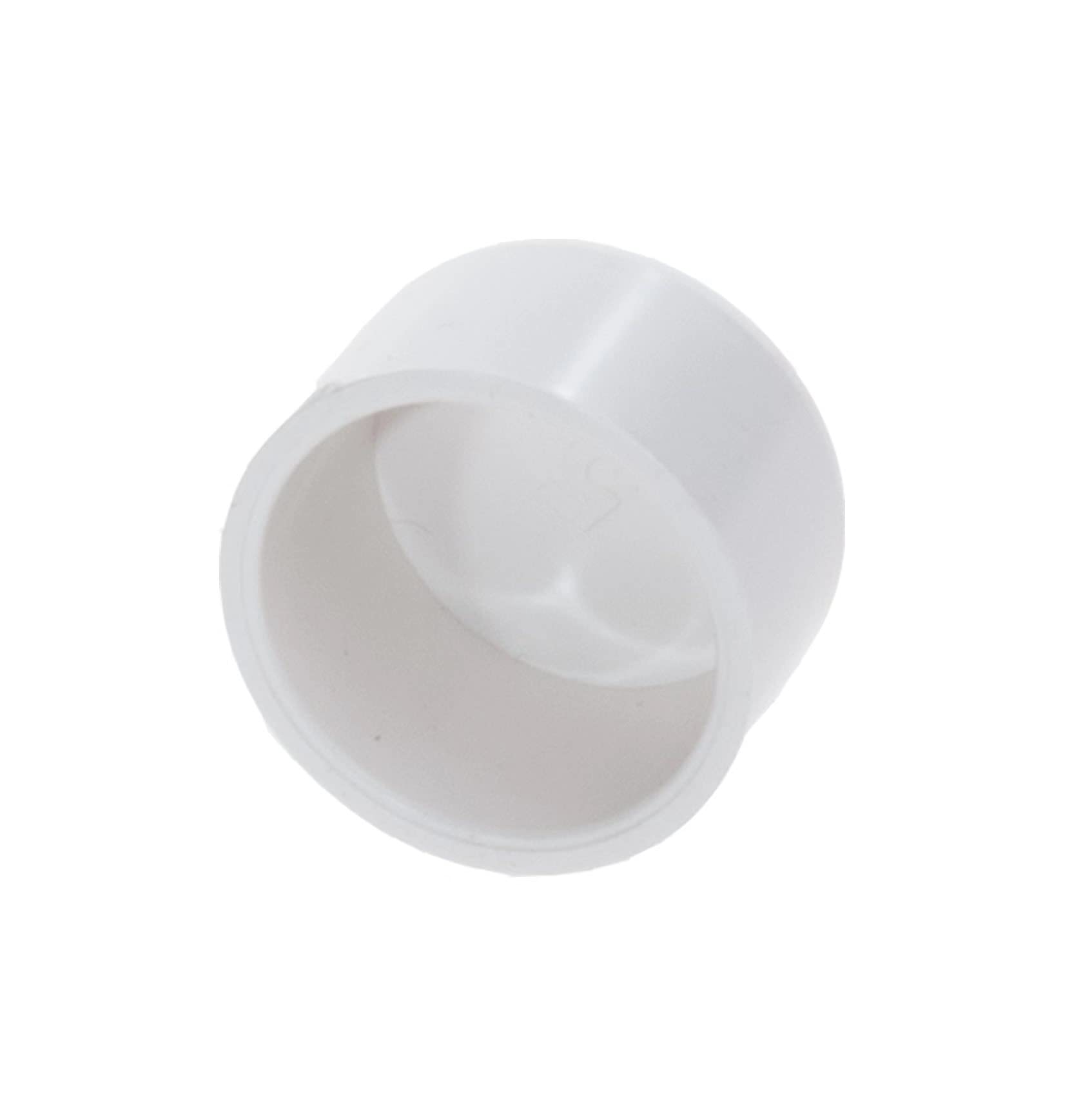Photo 1 of Sedmoon PVC Pipe End Cap Fitting Furniture Grade PVC Pipe End Cap Plug Adapter (3 inch (4 Pack))