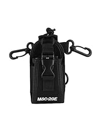 Zerone 3 in1 multifunción grande funda de nylon Walkie Talkie Radio de dos vías soporte Holster Walkie Talkie bolsa de cintura para msc-20e para UV 5RA 5RE 888S