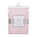 lulujo Baby Cellular Baby Blanket, Pink