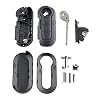 N / A past voor FIAT GRANDE PUNTO 500 BRAVO DUCATO PANDA 3 Knop SLEUTEL FOB AFSTANDSBEDIENING CASE 3-key case Key…