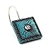 WESTERN TURQUOISE CONCHO SHOWER CURTAIN HOOKS 12pc