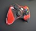 One Piece 1x Brand New High Quality Xbox 360 Remote Controller Silicon Protective Skin Case Cover -Red Black Color