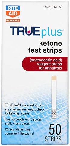 Rite Aid Trueplus Ketone Test Strips 50 Count Amazon Sg Health Personal Care