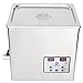 TruSonik 10L Digital Ultrasonic Cleaner with Heater | Industrial Stainless Steel Body, Tub, & Basket | Cleans Jewellery, Dental & Tattoo Equipment, Guns & Gun Parts, Car Parts & Carbs, & More