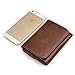 Artmi MensTrifold Wallet RFID Card Holder Leather Card Case Compact Purse Extra Capacity, Coffee