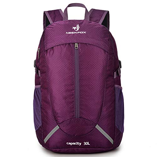 NEEKFOX Lightweight Packable Hiking Backpack 30L Travel Hiking Daypack