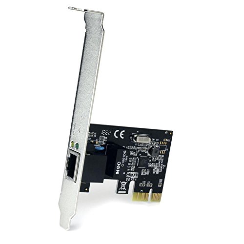 StarTech.com 1 Port PCI-Express Gigabit Network Server Adapter with REV E Intel 6 Chip NIC Card - Dual Profile (ST1000SPEX2)
