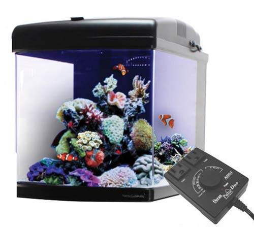 JBJ 28 Gallon Nano Cube WiFi LED Aquarium & Wavemaker