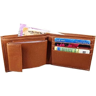 blissburry Leather Mens Wallet (3in1_Brown)
