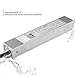 LEMONBEST Waterproof Power Supply Driver Transformer DC 12V Adapter for Garden Lights LED Landscape LED Strip Lights, 30W Power Supply Switching AC to DC 12V 1.8meter cable With Power Plug