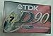 TDK Audio Cassette - D90 IEC I/Type I High Output - 90 Minutes (7 pack)