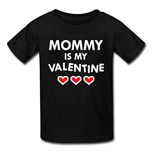 Baby Unisex Mommy Is My Valentine Clothes Summer Short-Sleeve Cotton Tees