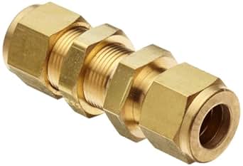 Parker A-Lok 8BC8-B Brass Compression Tube Fitting ...