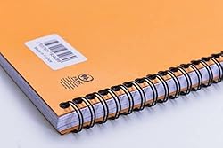 Rhodia Efficient Meeting Notebook, Black 8.25" x
