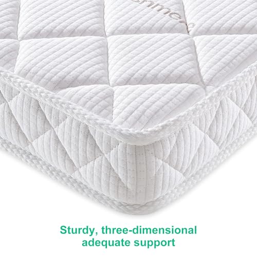 Letmxiu Premium Crib & Toddler Mattress,100% Knitted Fabric, Premium Fleece Surface-Hypoallergenic, 5" Thick Firm Soft Crib Mattress, Non-Toxic - Fits Standard Cribs & Toddler Beds