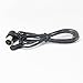 NEW FM F-Type Radio/Hi-Fi/DAB/TV Indoor Antenna Push-On Male Connector Coaxial