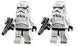 LEGO Star Wars Lot of 2 Minifigures - Stormtrooper Dark Blue Vents with Blaster Gun