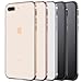 RANVOO iPhone 8 Plus/iPhone 7 Plus Premium Bumper Case, Flexible Protective Aluminum TPU Hybrid Bumper Frame [Support Wireless Charging] for Apple iPhone 8 Plus and iPhone 7 Plus, Jet Black [Armor]