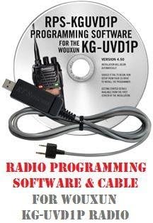Wouxun KG-UVD1P Two-Way Radio Programming Software & Cable Kit