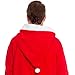 Silver Lilly Unisex Pajamas - One Piece Cosplay Holiday Santa Claus Costume (L)