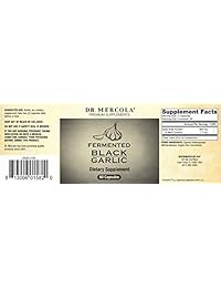 Dr. Mercola Fermentado ajo negro, 0.5 ounce