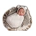 Vemonllas Fashion Newborn Boy Girl Baby Costume Knitted Photography Props Hat with Bag (White)