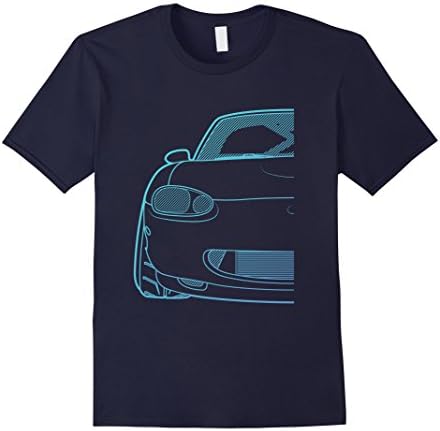 Mens Roadster NB Series Turbo Racing Blue Gradient Tshirt Large Navy
