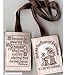 Traditional Best Brown Mt. Carmel Scapular Brown Cord. 100% Wool & Hand-made in USA By Nuns. Cord Is 18 Inches in Length- Quantity 4