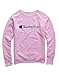 Champion Womens Powerblend¿ Fleece Boyfriend Crew - Applique Y07461